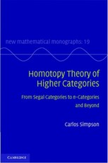 Homotopy Theory of Higher Categories