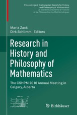 Research in History and Philosophy of Mathematics