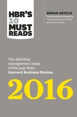Hbr's 10 Must Reads 2016