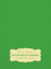 Large 8.5 x 11 Dotted Bullet Journal (Spring Green #15) Hardcover - 245 Numbered Pages