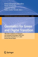 Geomatics for Green and Digital Transition