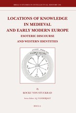 Locations of Knowledge in Medieval and Early Modern Europe