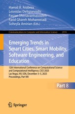 Emerging Trends in Smart Cities, Smart Mobility, Software Engineering, and Education