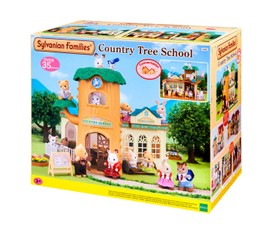 SYLVANIAN FAMILIES Kaimo mokyklėlė medyje