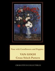 Vase with Cornflowers and Poppies