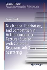 Nucleation, Fabrication, and Competition in Antiferromagnetic Textures Studied with Coherent Resonant Soft X-ray Scattering