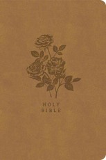 CSB Large Print Compact Reference Bible, Value Edition, Easy-To-Read Optimal Type, Camel Leathertouch