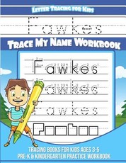 Fawkes Letter Tracing for Kids Trace my Name Workbook