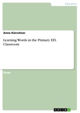 Learning Words in the Primary EFL Classroom