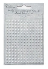 Lipnūs perlai 3mm  195vnt.balta