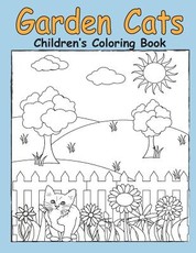 Garden Cats Children's Coloring Book
