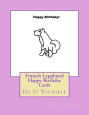 Finnish Lapphund Happy Birthday Cards