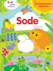 Sode: lavinamosios užduotys 3–4 metų vaikams