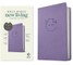 NLT Premium Value Thinline Bible, Filament Enabled (Leatherlike, Valley Lilies Lavender)