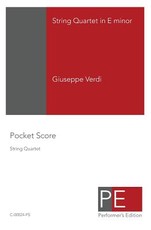 String Quartet In E Minor