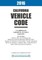 2016 California Vehicle Code Unabridged