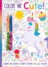 Color Me Cute! with Confetti Crayons and Stickers