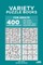 Variety Puzzle Books for Adults - 400 Hard to Master Puzzles 9x9