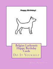 Belgian Laekenois Happy Birthday Cards