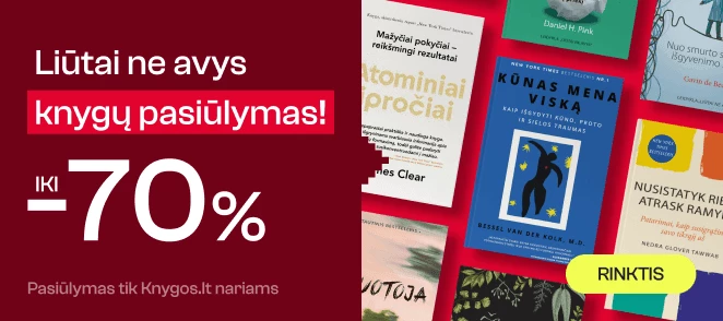 Leidyklos LIŪTAI NE AVYS knygoms iki -35%!