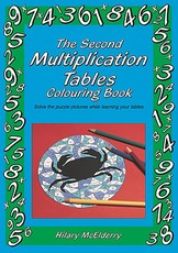 The Second Multiplication Tables Colouring Book