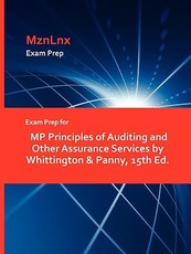 Exam Prep for MP Principles of Auditing and Other Assurance Services by Whittington & Panny, 15th Ed.
