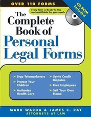 Complete Book of Personal Legal Forms