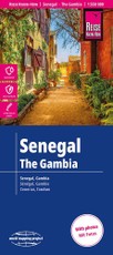 Reise Know-How Landkarte Senegal, Gambia (1:550.000)