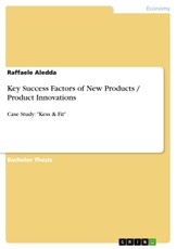 Key Success Factors of New Products / Product Innovations