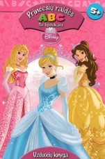 Princesių raidės su lipdukais. Užduočių knyga