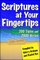 Scriptures at Your Fingertips