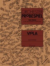 Orchester-Probespiel Viola