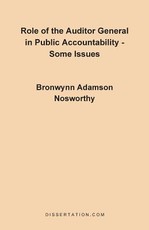 Role of the Auditor General in Public Accountability