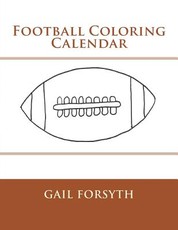 Football Coloring Calendar
