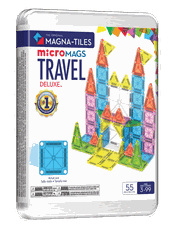 MAGNA-TILES Didelis kelioninis magnetinis konstruktorius „Micromags“, 55 det.