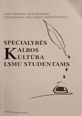 Specialybės kalbos kultūra LSMU studentams