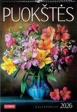 Sieninis kalendorius 2026. Puokštės (A3)