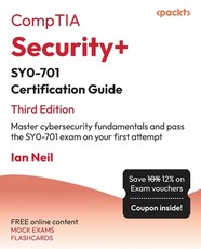 CompTIA Security+ SY0-701 Certification Guide - Third Edition