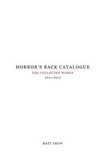 Horror's Back Catalogue