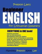Preston Lee's Beginner English For Lithuanian Speakers