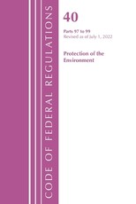 Code of Federal Regulations, Title 40 Protection of the Environment 96-99, Revised as of July 1, 2022