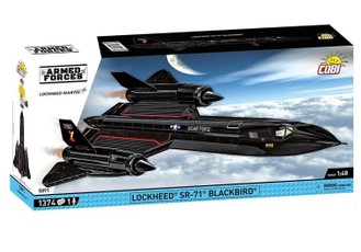 Konstruktorius (blokeliai) Lockheed SR-71, 1374 detalių