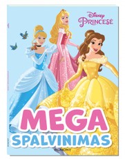 Princesė. Mega spalvinimas