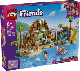 LEGO Friends Family Vacation Beach Resort