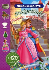 Mokausi skaityti. Pasakos mergaitėms + 120 lipdukų