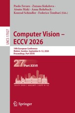 Computer Vision - ECCV 2026