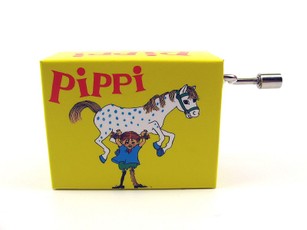 Muzikinė dėžutė „Pepė“ (geltona)