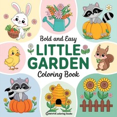 Bold & Easy Little Garden Coloring Book