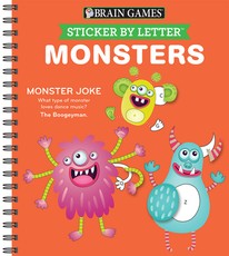Sticker by Letter: Monsters