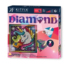 KITFIX DIY Deimančiukų menas „Vienaragis“